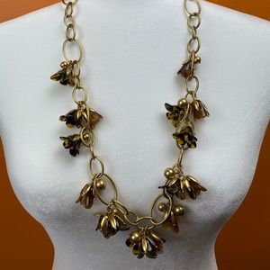 JCREW Floral necklace